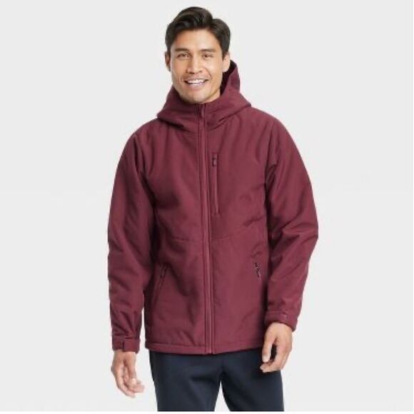 All in Motion Men's Softshell Sherpa Jacket - Picture 1 of 5